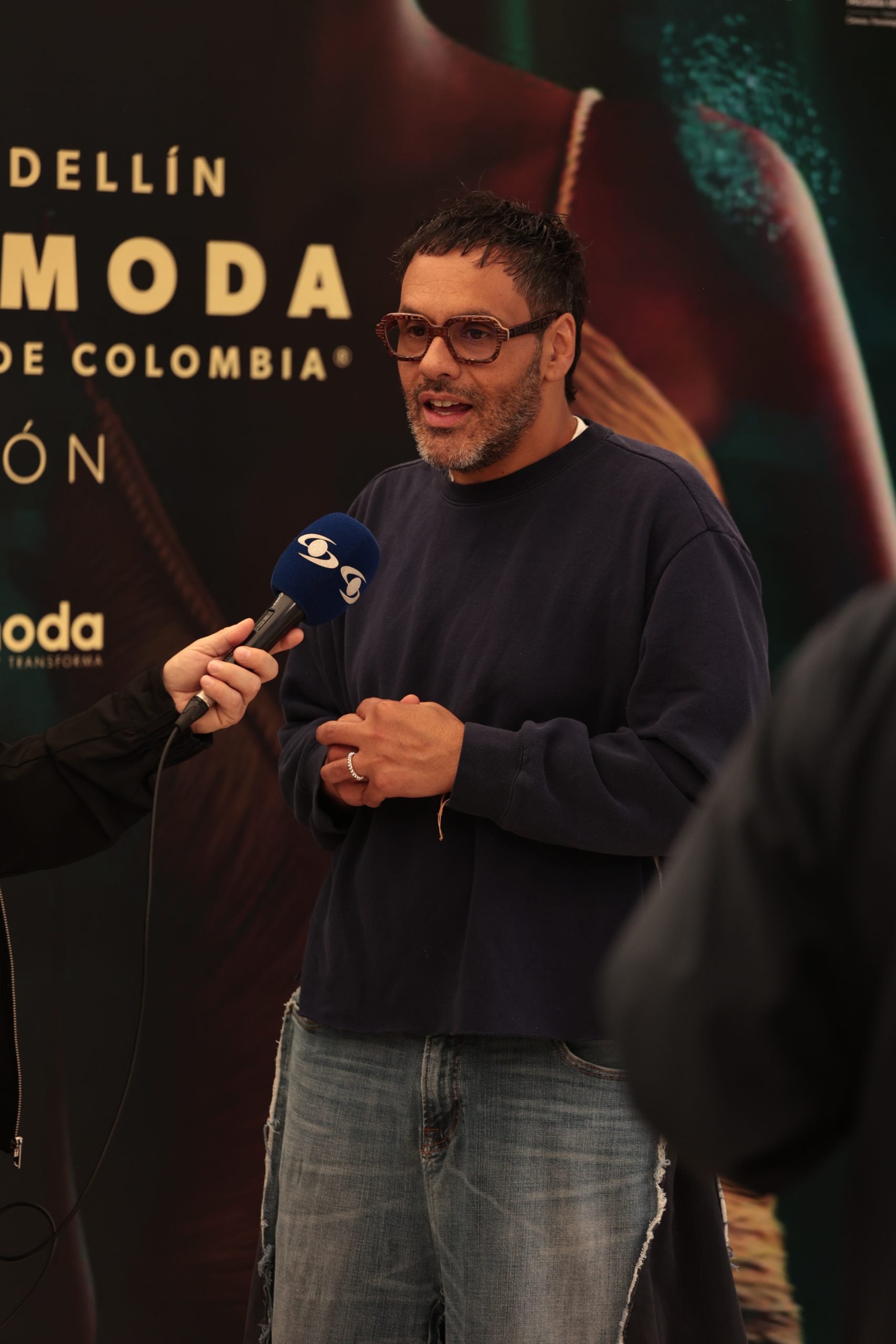 Sebastián Díez, presidente ejecutivo de Inexmoda reveló los detalles de Colombiamoda 2025. En el evento asistieron Franklin Ramos, los diseñadores de La Petit Mort y Alejandro Crocker.