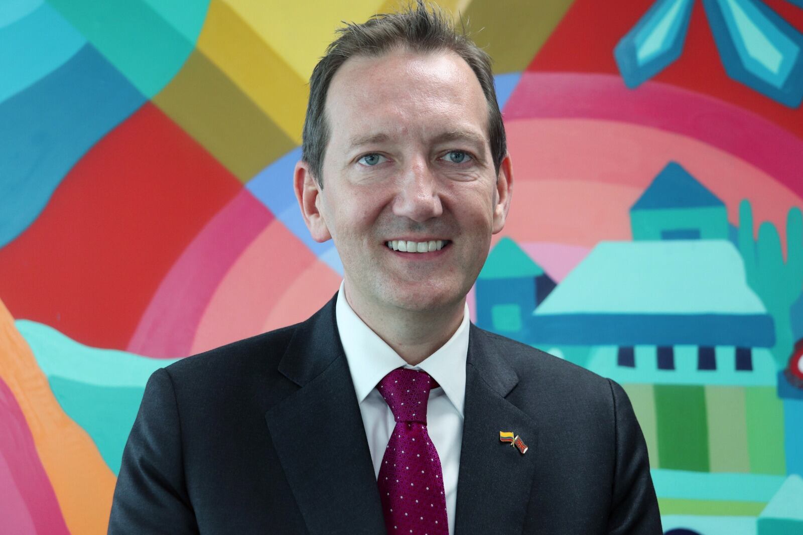 Colin Martin-Reynolds CMG, Embajador del Reino Unido en Colombia