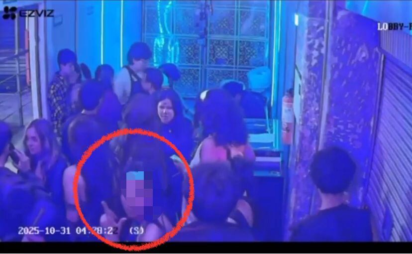 El extraño gesto de una implicada en el asesinato de Jaime Moreno y que quedó en los videos de seguridad