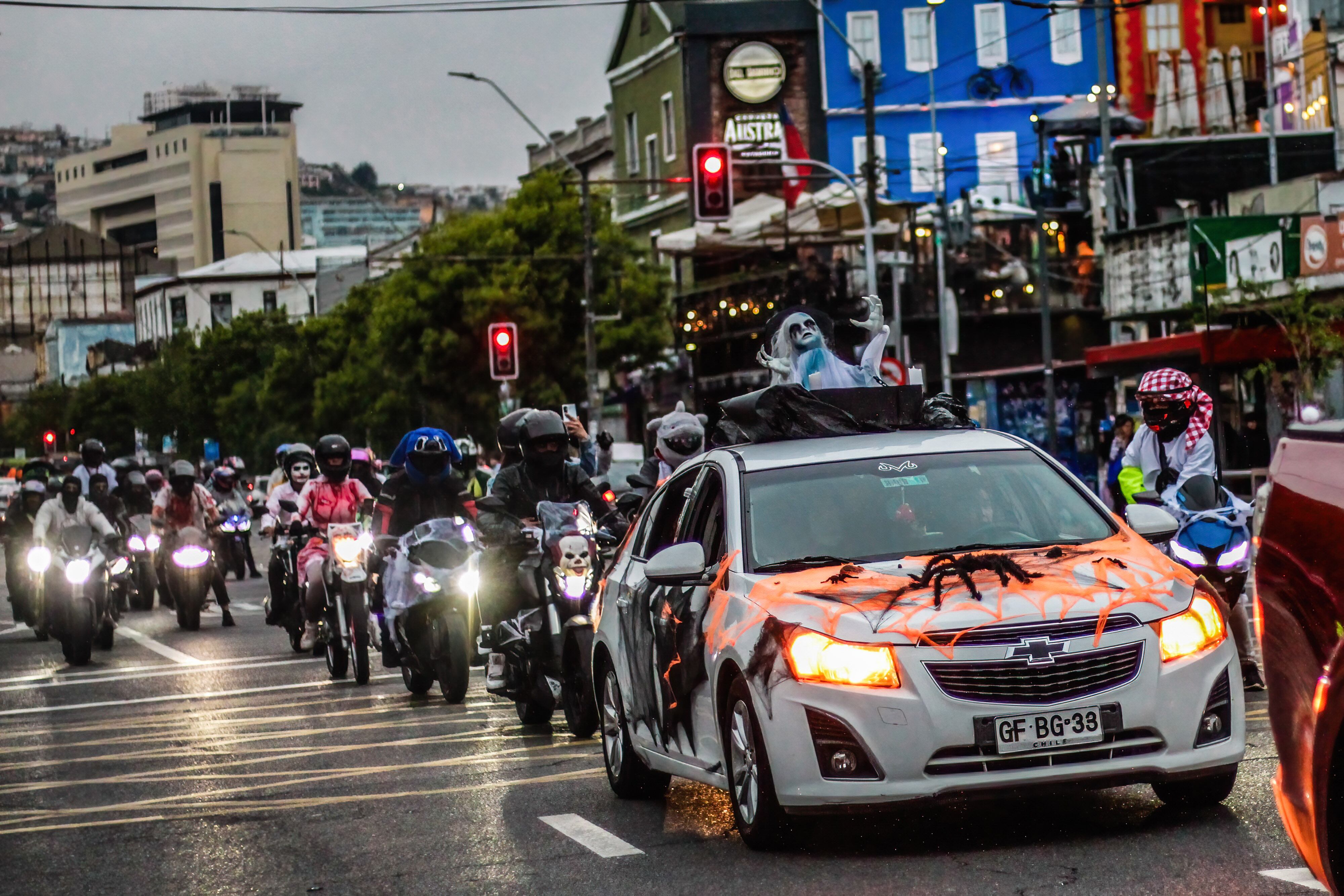Disfrazar carros es cada vez más común para Halloween.