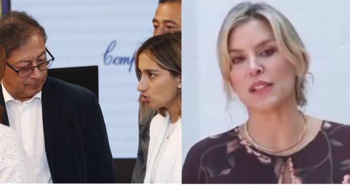 Gustavo Petro, Laura Sarabia y Ángela Benedetti