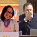 Jennifer Pedraza criticó la estrategia del ministro del Interior, Alfonso Prada, y del ponente de la reforma política, Heráclito Landines, para intentar salvar la iniciativa.