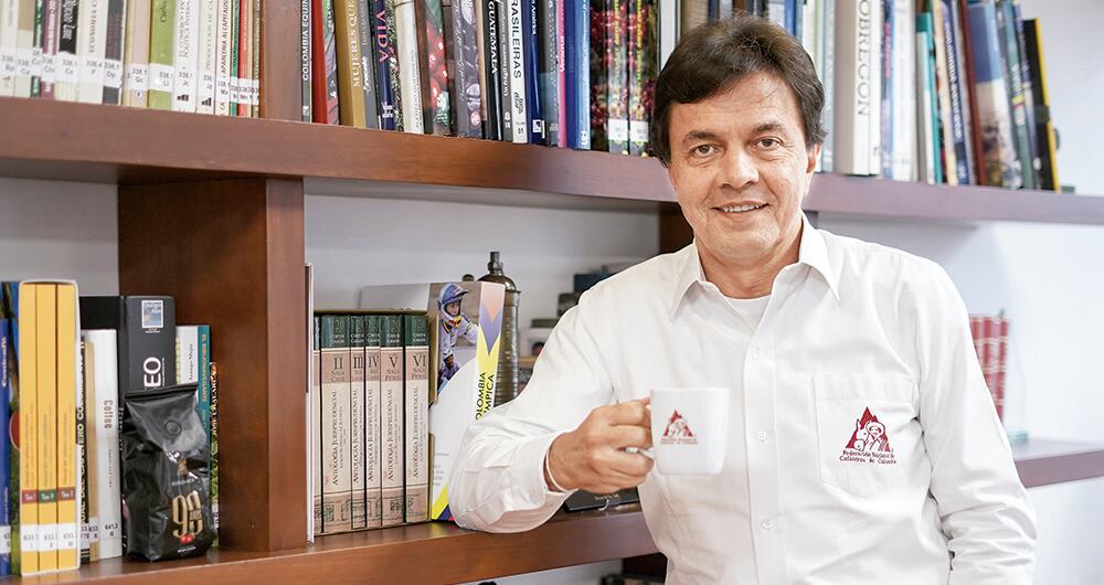 Roberto Vélez, gerente de la Federación Nacional de Cafeteros