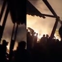 Incendio en Bello, Antioquia