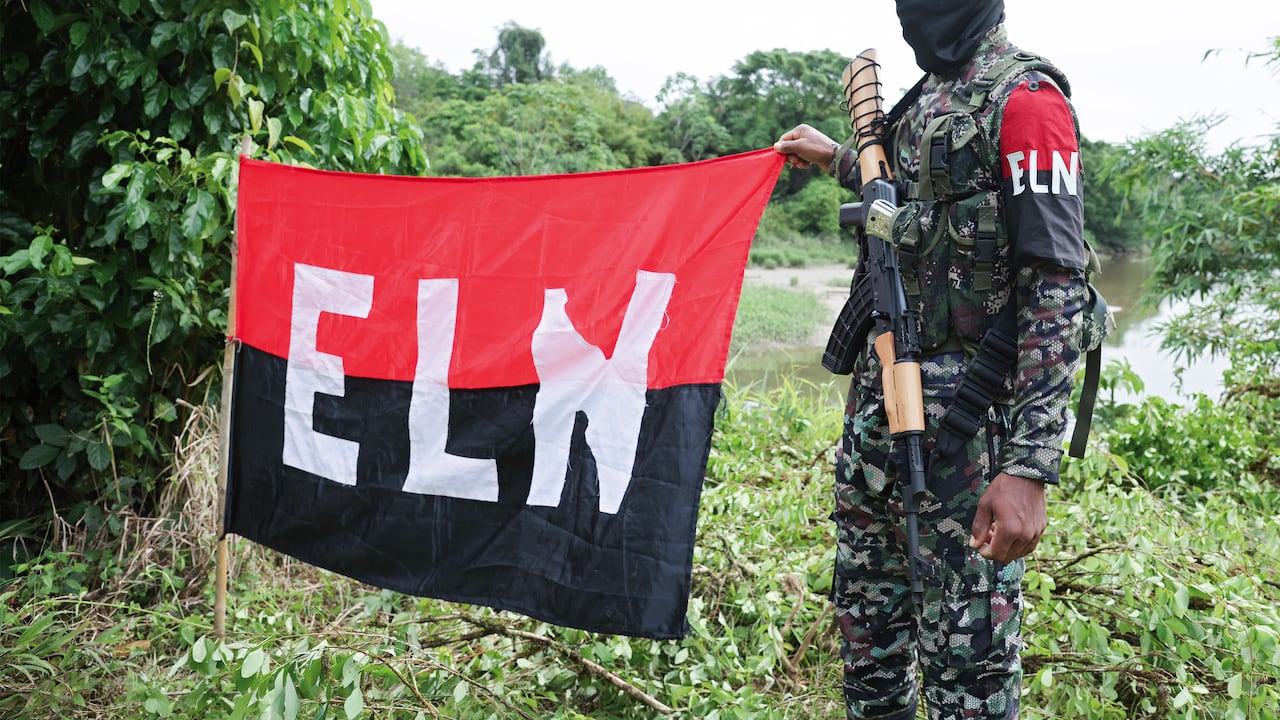 Guerrileros del ELN frente de Guerra Occidental en el departamento del Chocó
Abril 27 del 2026
Foto Guillermo Torres Reina - SEMANA
