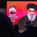 Sayyed Hassan Nasrallah (Photo by Chris McGrath/Getty Images)