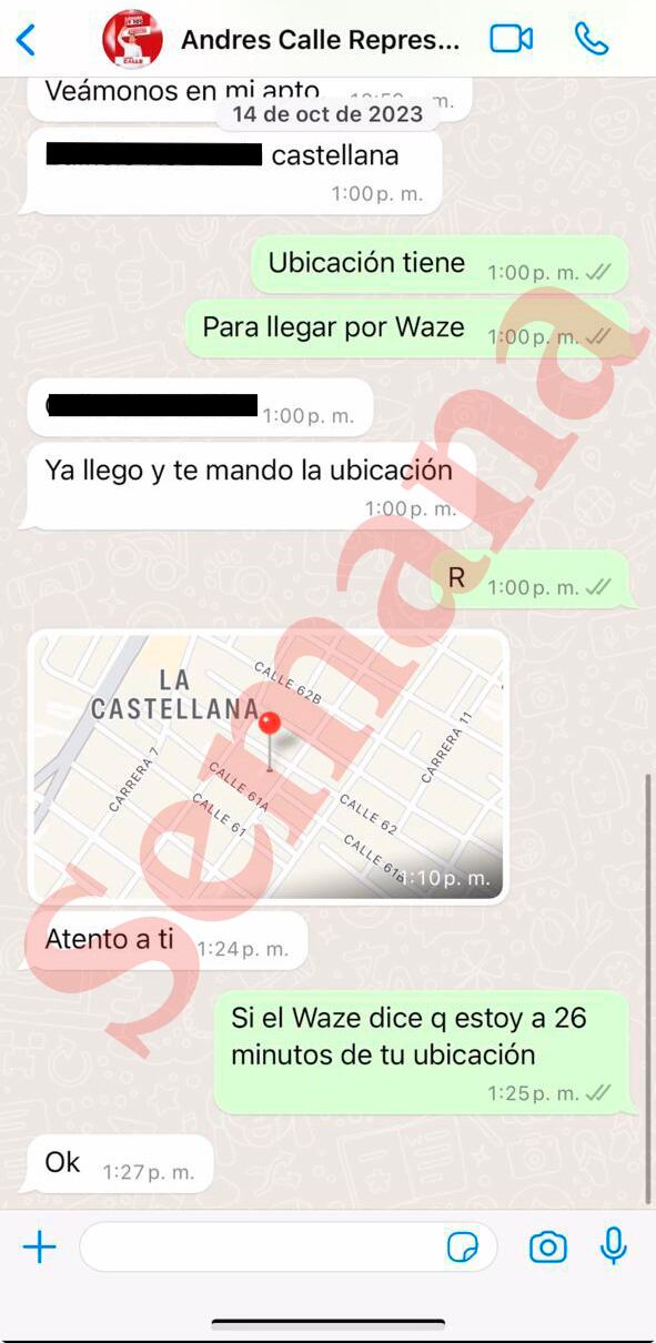 Conversaciones entre Sneyder Pinilla y Andrés Calle