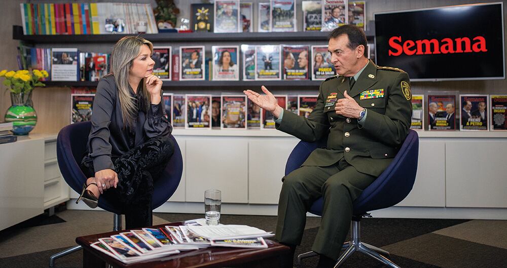 El nuevo director de la Policía habló con Vicky Dávila, directora de SEMANA.