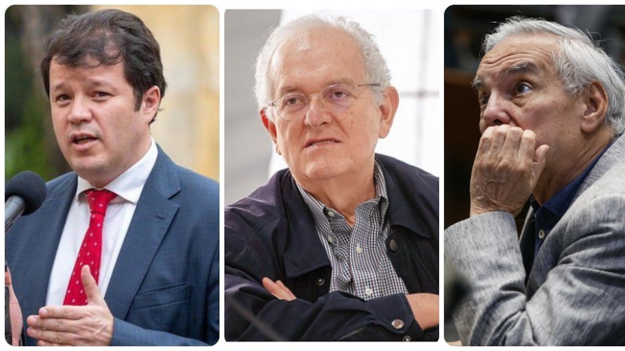 Víctor Muñoz, José Antonio Ocampo y Ricardo Bonilla.