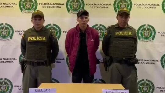 Esta persona sería uno de los presuntos responsables del hurto.