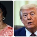 Navi Pillay y Donald Trump