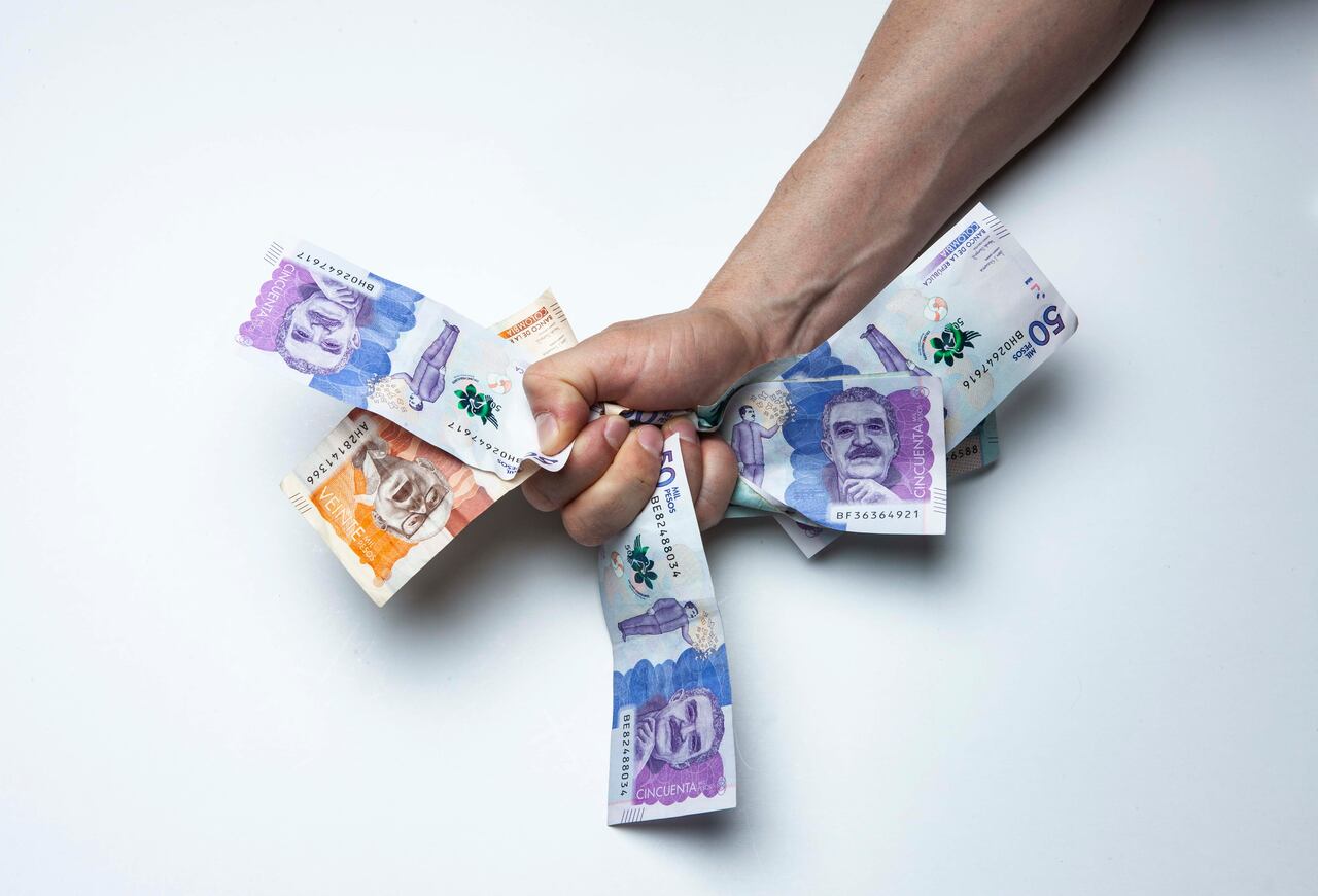 Billetes de cincuenta y veinte mil pesos
Bogotá, octubre 14 de 2020