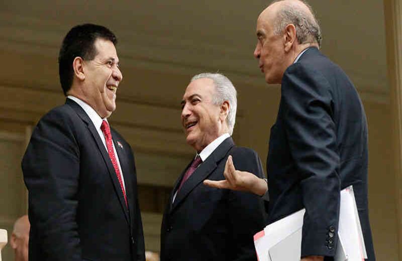 Para fortalecer la alianza de Mercosur y dar un impulso a la recién caída economía brasileña, Michel Temer se empeña en las relaciones diplomáticas de su país con los países miembros. Comenzó con Paraguay.