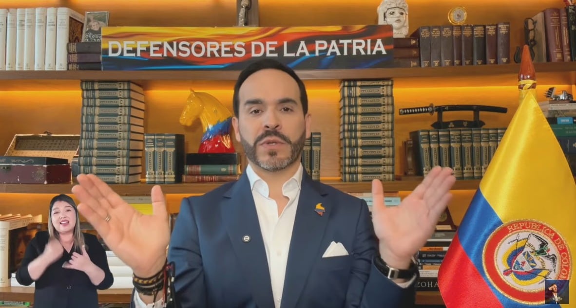 Abelardo de la Espriella durante sus declaraciones de este 2 de agosto.