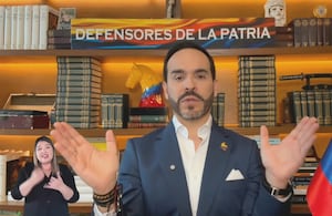 Abelardo de la Espriella durante sus declaraciones de este 2 de agosto.