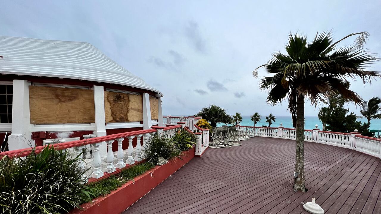 En la Isla de Providencia se habilitaron cuatro refugios temporales.