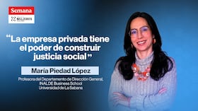 El objetivo de María Piedad López es transformar el país desde las aulas y construir unidad familiar desde las empresas.