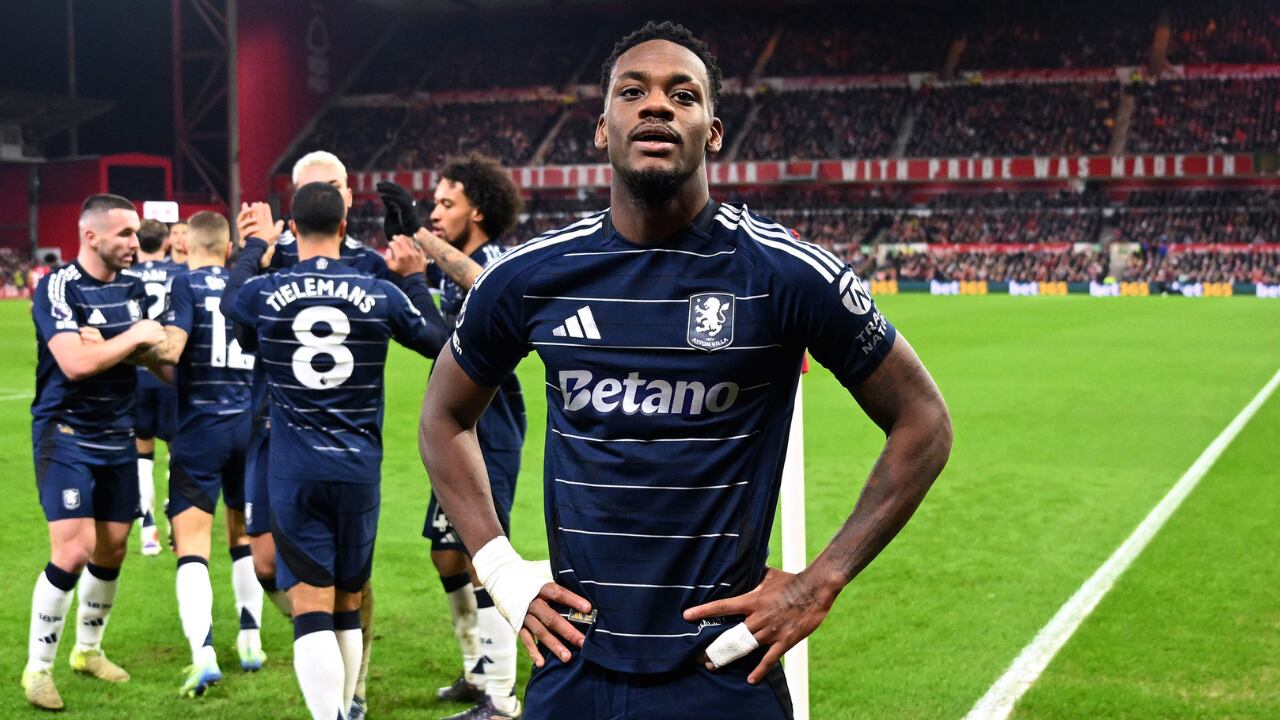 Jhon Jader Durán es partícipe de la temporada con Aston Villa