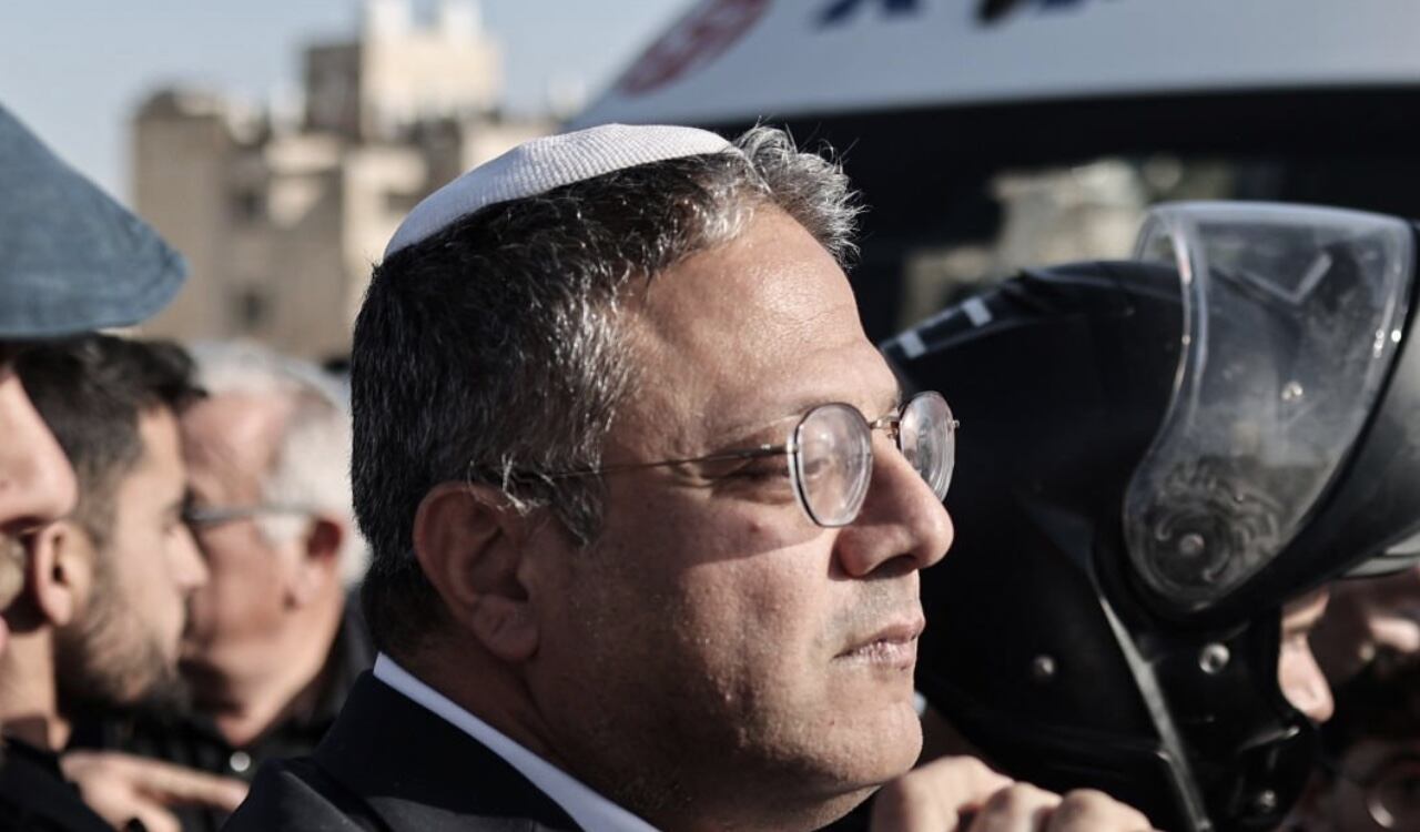 El ministro de Seguridad Nacional de Israel, Ben Gvir, también mostró su postura ante las críticas de Joe Biden