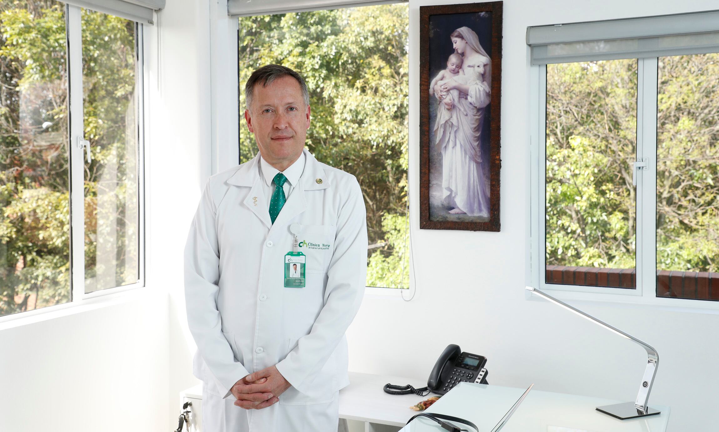 Rodrigo Ignacio Quijano Vargas, director General de la Clínica Nueva.