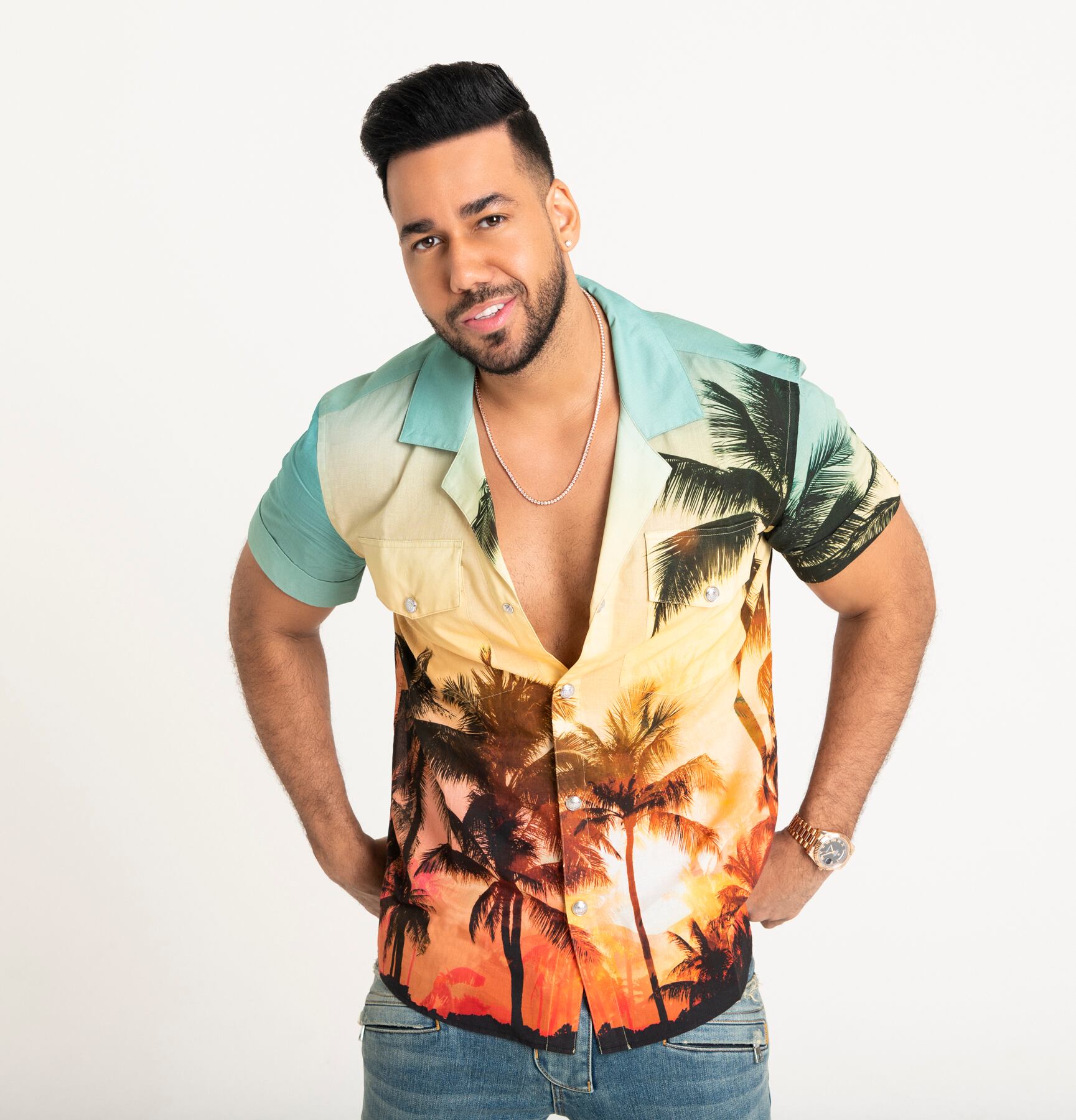 Romeo Santos, es un cantante dominicano-estadounidense. Es considerado en la mayor parte de América como el Rey de la Bachata.Sus primeros pasos en la músico los dio junto a la agrupación, Aventura.