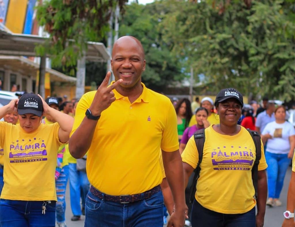 Candidato Víctor Manuel Ramos.