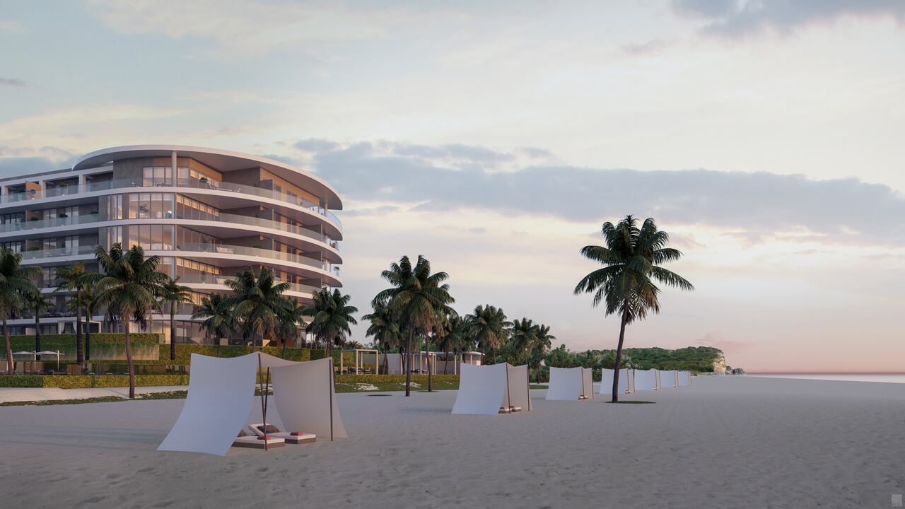 Apartementos de lujo: lo mejor de la arquitectura biofílica frente al mar, en Cartagena.