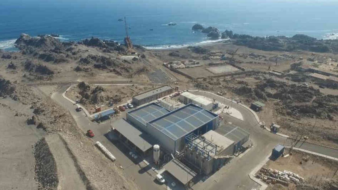 Planta Desaladora de Tocopilla al norte de Chile. Foto: Cortesía EPM.