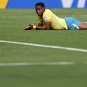 El delantero brasileño Endrick. (AP Foto/Adam Hunger)
