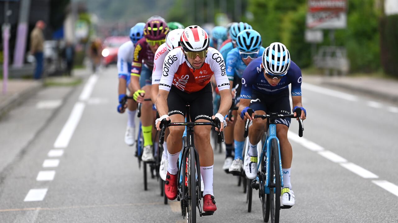 Einer Rubio en cabeza del lote de fuga en la etapa 12