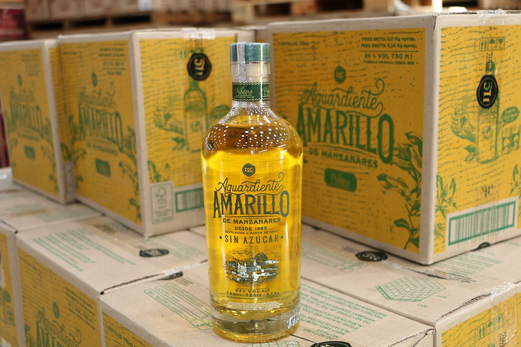 El aguardiente Amarillo de Manzanares y el ron Viejo de Caldas fueron dos de las bebidas protagonistas en esta celebración.