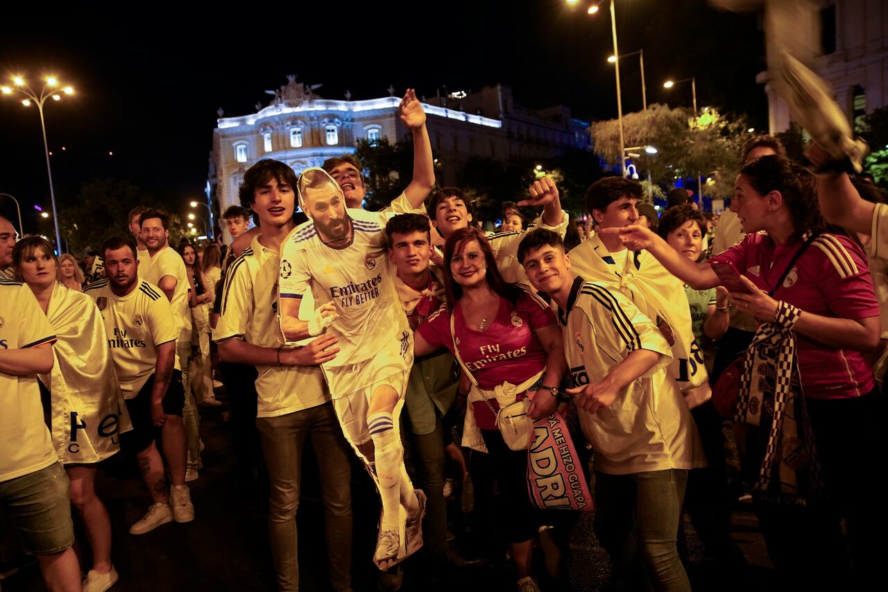 Hinchas del Real Madrid