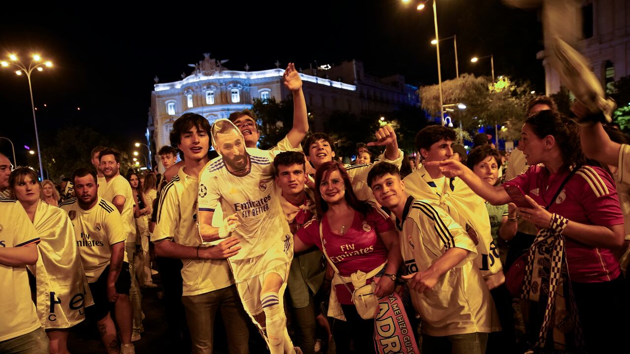Hinchas del Real Madrid