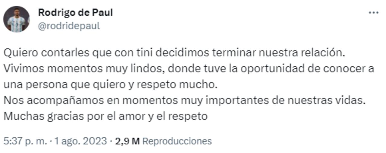 Foto: Twitter @odridepaul.