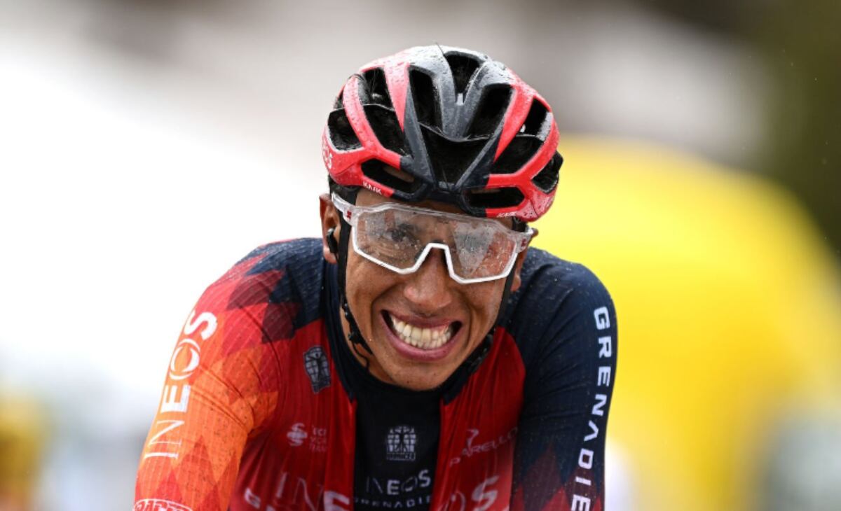 Egan Bernal en el Tour de Romandia.
