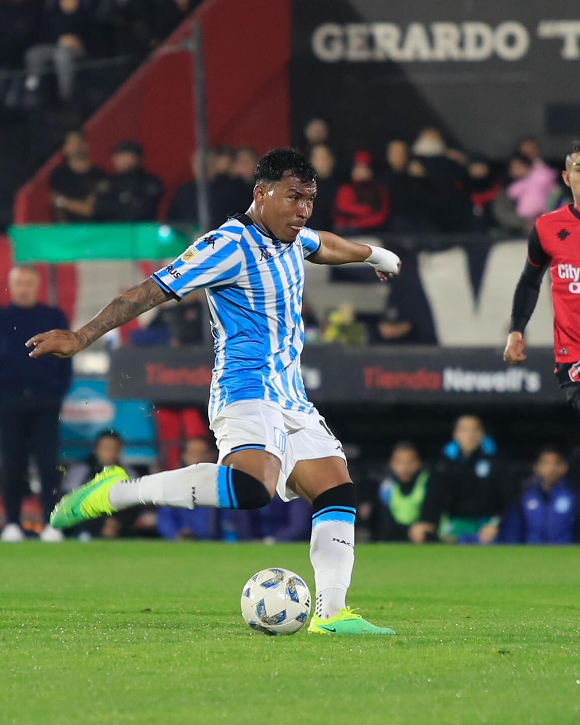 El colombiano tuvo una gran actuación en el último partido por Liga.