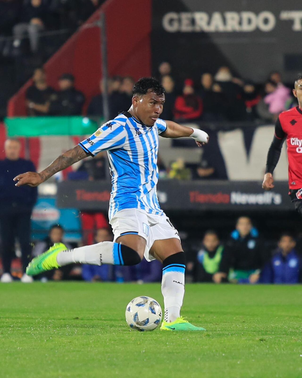 El colombiano tuvo una gran actuación en el último partido por Liga.