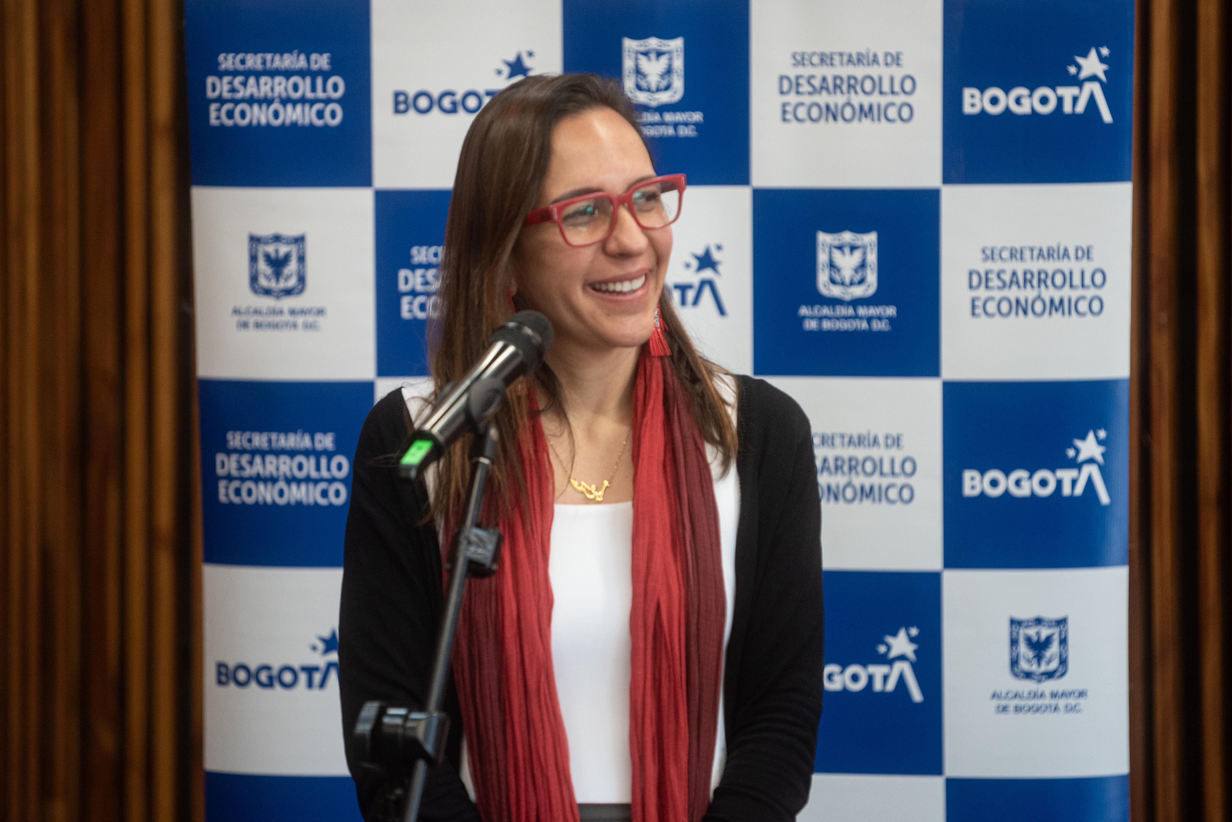 María del Pilar López Uribe, secretaria de Desarrollo Económico