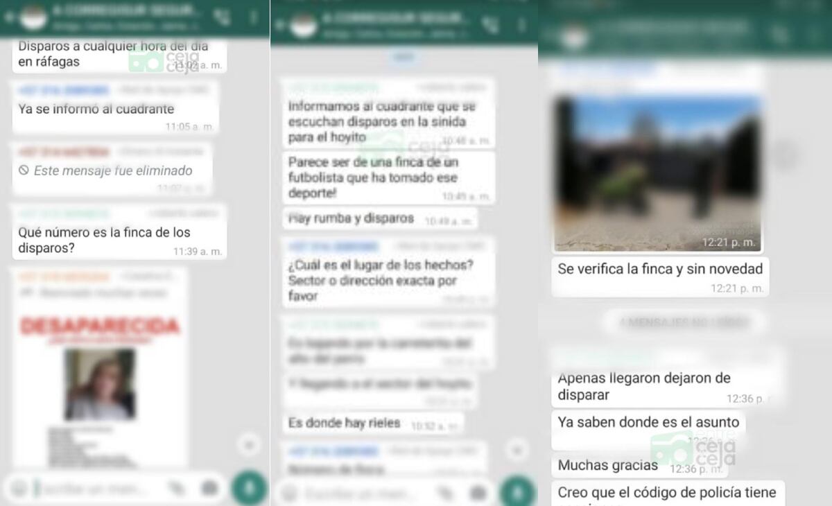 Captura de pantalla denuncias contra Guarín