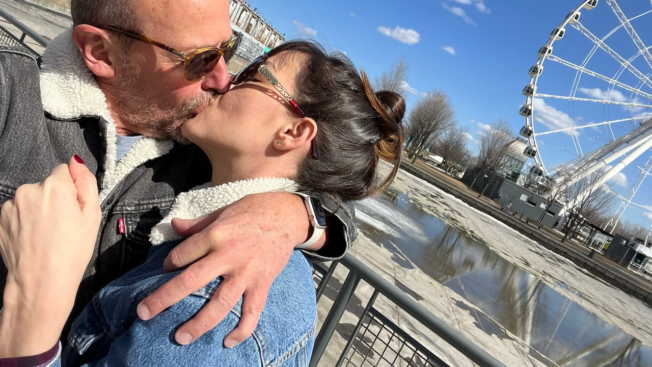 Diego Trujillo y su novia, Lina Arango