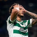Luis Javier Suárez, atacante que milita en Sporting de Lisboa de Portugal