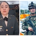 La teniente María Alejandra Ortiz Gutiérrez, habla de la muerte de su pareja, el capitán Marco David Pirajón Montezuma en el atentado al batallón de Ocaña.