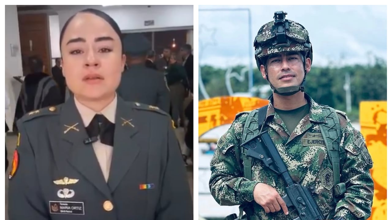 La teniente María Alejandra Ortiz habla de la muerte de su pareja, el capitán Marco David Pirajón, en el atentado al batallón de Ocaña.