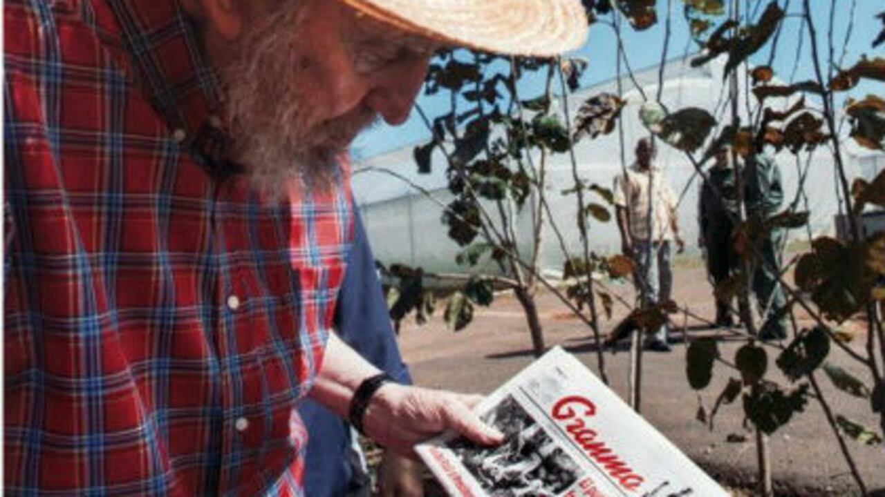 Junto al texto, la web oficial Cubadebate ha divulgado nueve fotos recientes de Castro y en varias de ellas se le ve con un ejemplar del diario Granma del pasado viernes 19 de octubre.