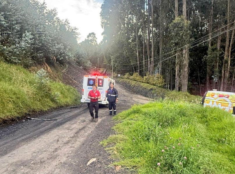 Organismos de socorro atienden emergencia en mina de carbón de Sutatausa, Cundinamarca.