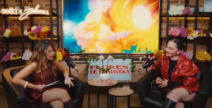 Lina Tejeiro abrió su corazón y habló de varias situaciones de su vida en el 'Flores de primavera'.