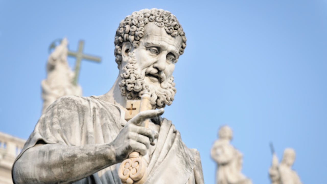 San Pedro es una figura reconocida en la religión. Imagen de referencia.