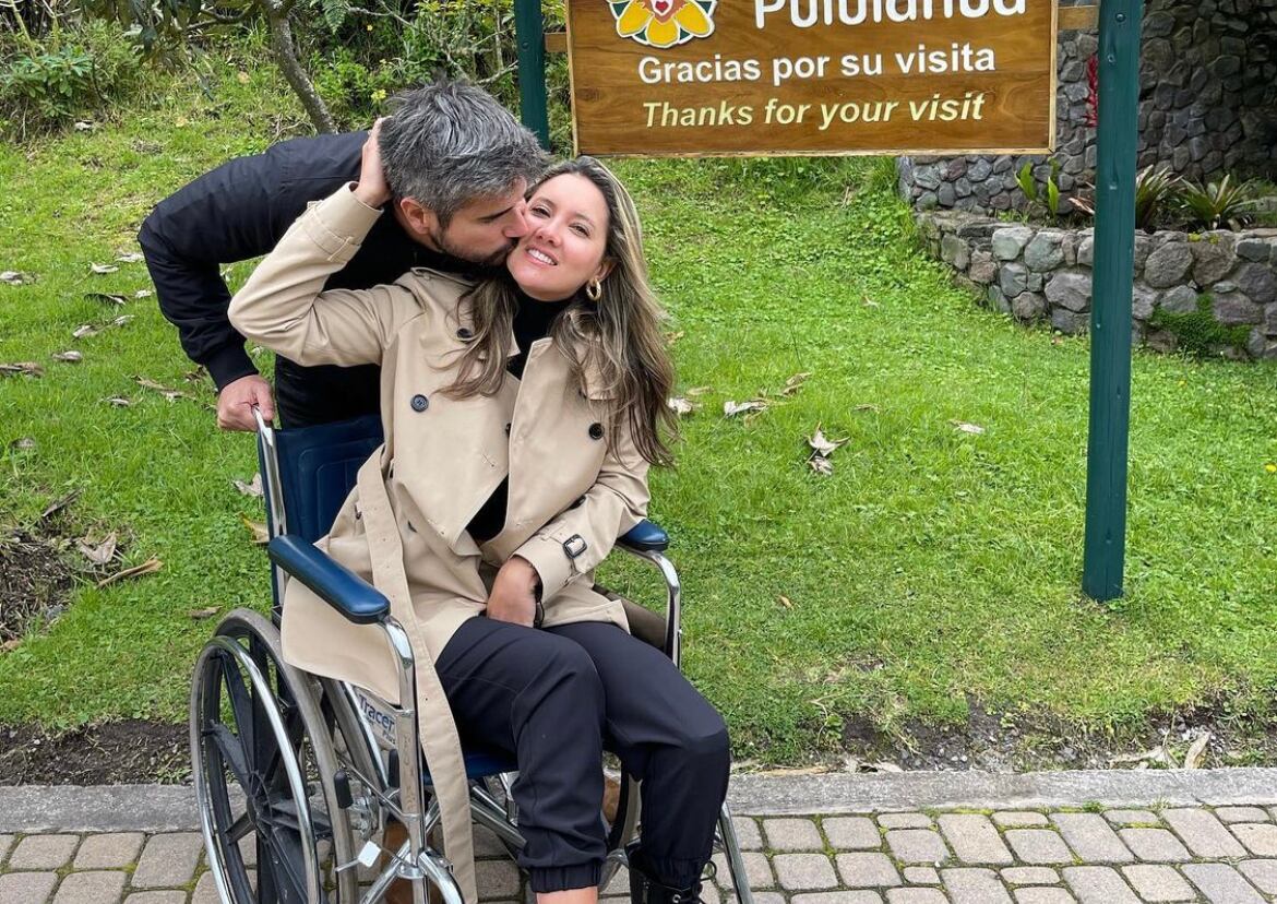 Daniella Álvarez y su novio, el actor Daniel Arenas.