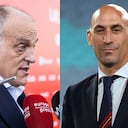 Javier Tebas y Luis Rubiales.