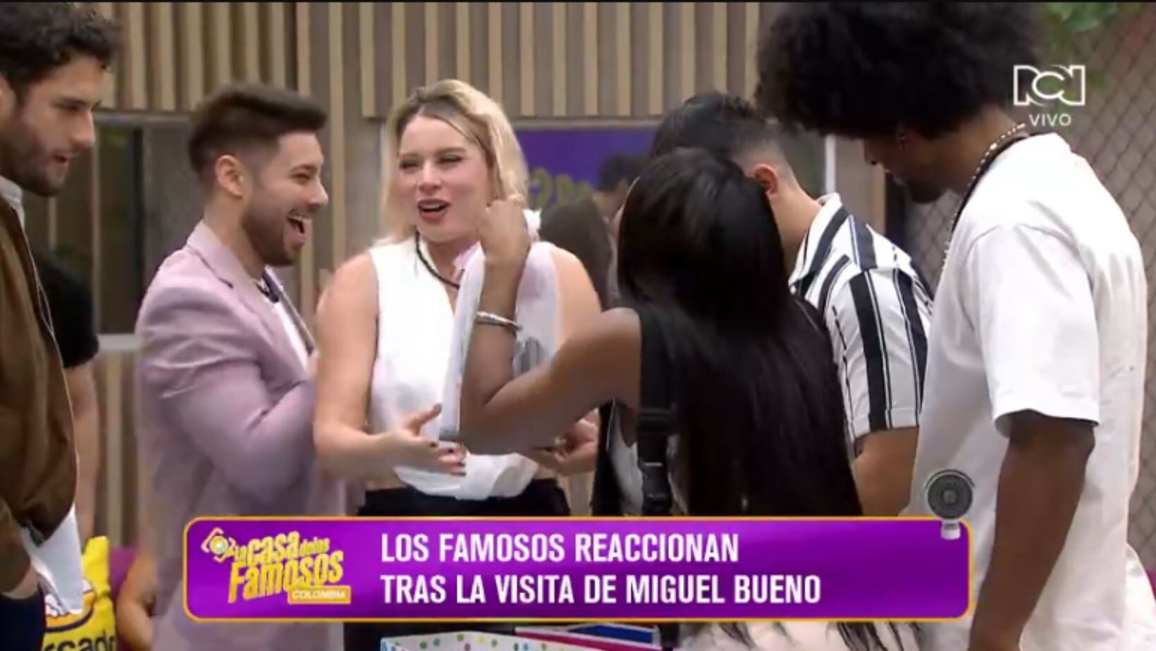 Romántico beso de Miguel Bueno a Ornella en 'La casa de los famosos' revolucionó las redes,  ¿floreció el amor?